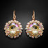 Earrings "Dazzling Sparkle III (Luminous Green)" with Swarovski™ crystals